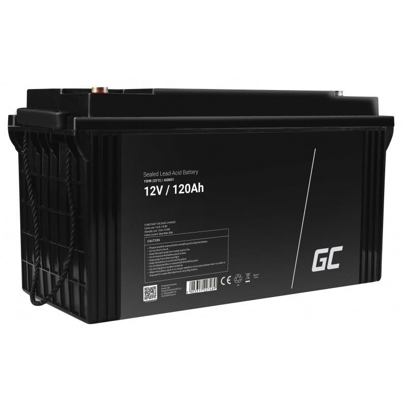 AGM Green Cell VRLA 12V 120Ah BATTERY