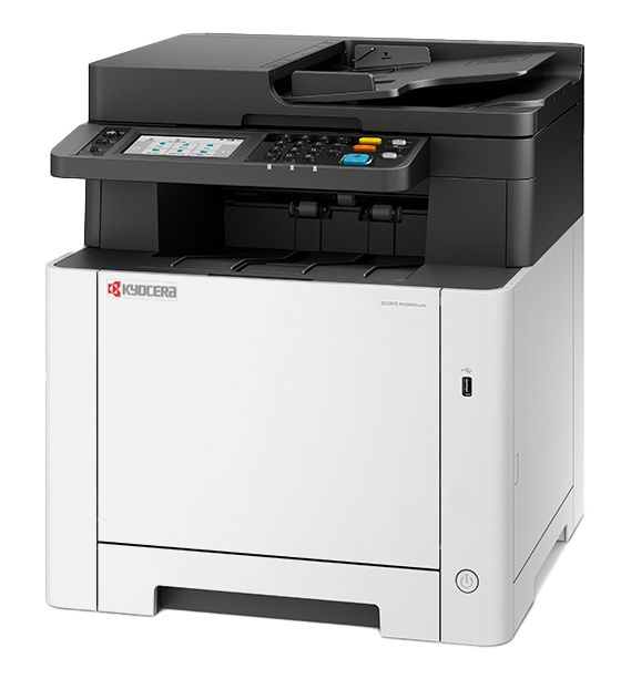 Imprimanta multifunctionala laser color Kyocera MA2600cwfx, A4, duplex, ADF, USB 2.0, Wi-Fi, 26 ppm negru, 26 ppm color