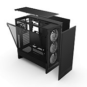 H5 Flow RGB (2024), Mid-Tower, ATX, Negru