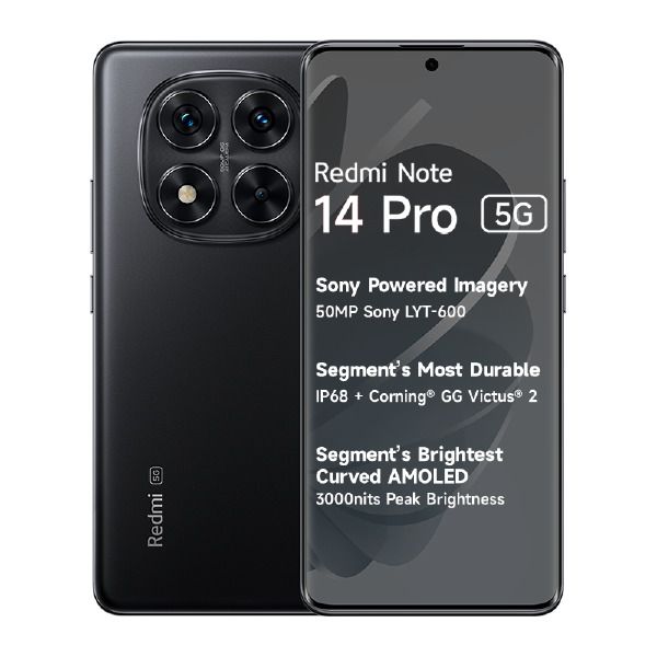 Xiaomi Redmi Note 14 Pro Dual Sim 5G 8+256GB black