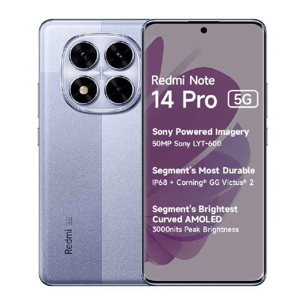 Xiaomi Redmi Note 14 Pro Dual Sim 5G 8+256GB violet