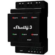 Shelly Pro 3 W LAN Schaltaktor 3 Kanaele/3x16A/LAN/WLAN/Hutschiene