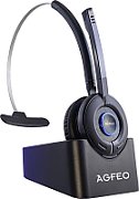 AGFEO Infinity - Wireless - Office/Call center - 189 g - Headset - Black