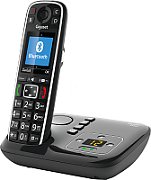 Gigaset E720A - Analog/DECT telephone - Wireless handset - 200 entries - Caller ID - Short Message Service (SMS) - Black