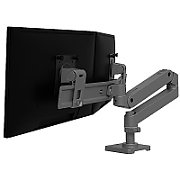 Full Motion DualDesk Mnt - Blk