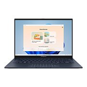 Laptop Asus ZenBook 14 UX3405CA-PP310X, 14 inch 2880 x 1800 Touchscreen, Intel 285H (16 C / 16 T, 2.7 GHz - 5.4 GHz, 24 MB cache), 16 GB LPDDR5X, 1 TB SSD, Intel Arc Graphics, Windows 11 Pro, Negru