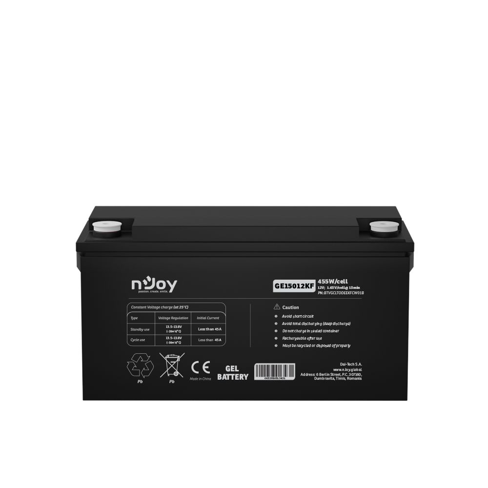 BATTERY 12V VRLA GE15012KF/BTVGCLTODEEKFCW01B NJOY