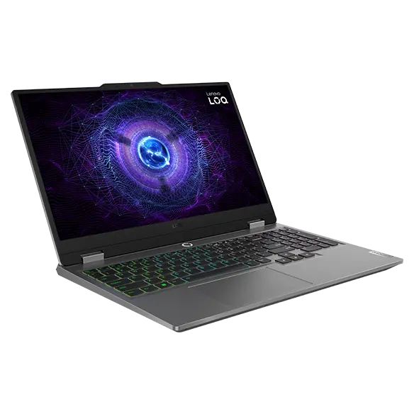 Laptop Lenovo LOQ 15IAX9, 15.6 inch 1920 x 1080, Intel Core i5-12600HX (12 C / 16 T, 4.6 GHz, 18 MB cache), 24 GB DDR5, 1 TB SSD, Nvidia GeForce RTX 4050, Free DOS
