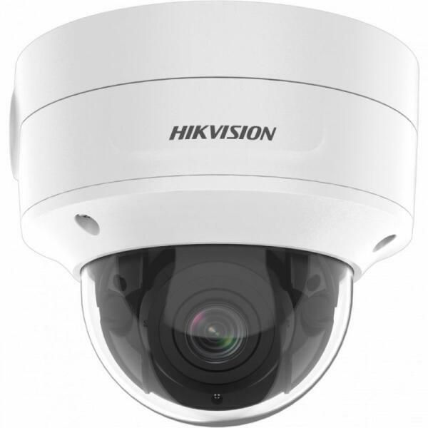 Camera de supraveghere IP Dome 6MP Hikvision DS-2CD2766G2-IZS(2.8-12MM) (C), lentila varifocala: 2.8-12mm, iluminare min: Color: 0.003 Lux @ (F1.4, AGC ON),B/W: 0 Lux cu IR 40m, interfata audio: 1/1, alarma: 1/1, slot card de memorie: microSD maxim 512GB, alarma la evenimente: Motion detection