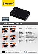 Intenso Memory Center external hard drive 4 TB Black