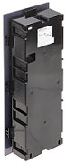 Frame with box for mounting concealments. 3-module HIKVISION DS-KD-ACF3/Plastic
