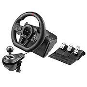 Tracer TRAJOY47345 Gaming Controller Black Steering Wheel + Pedals PlayStation 4  PlayStation 3  Xbox One  Xbox 360  Switch  PC