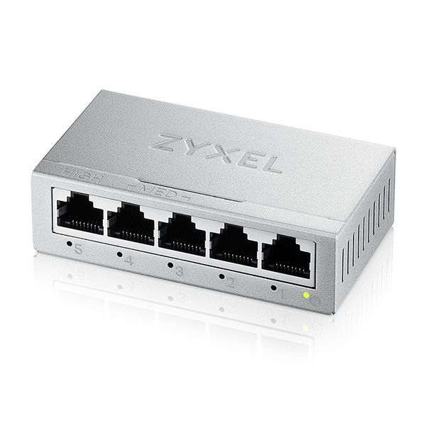 Switch Zyxel GS-105BV5-EU0101F, 5 porturi 10/100/1000 Mbps