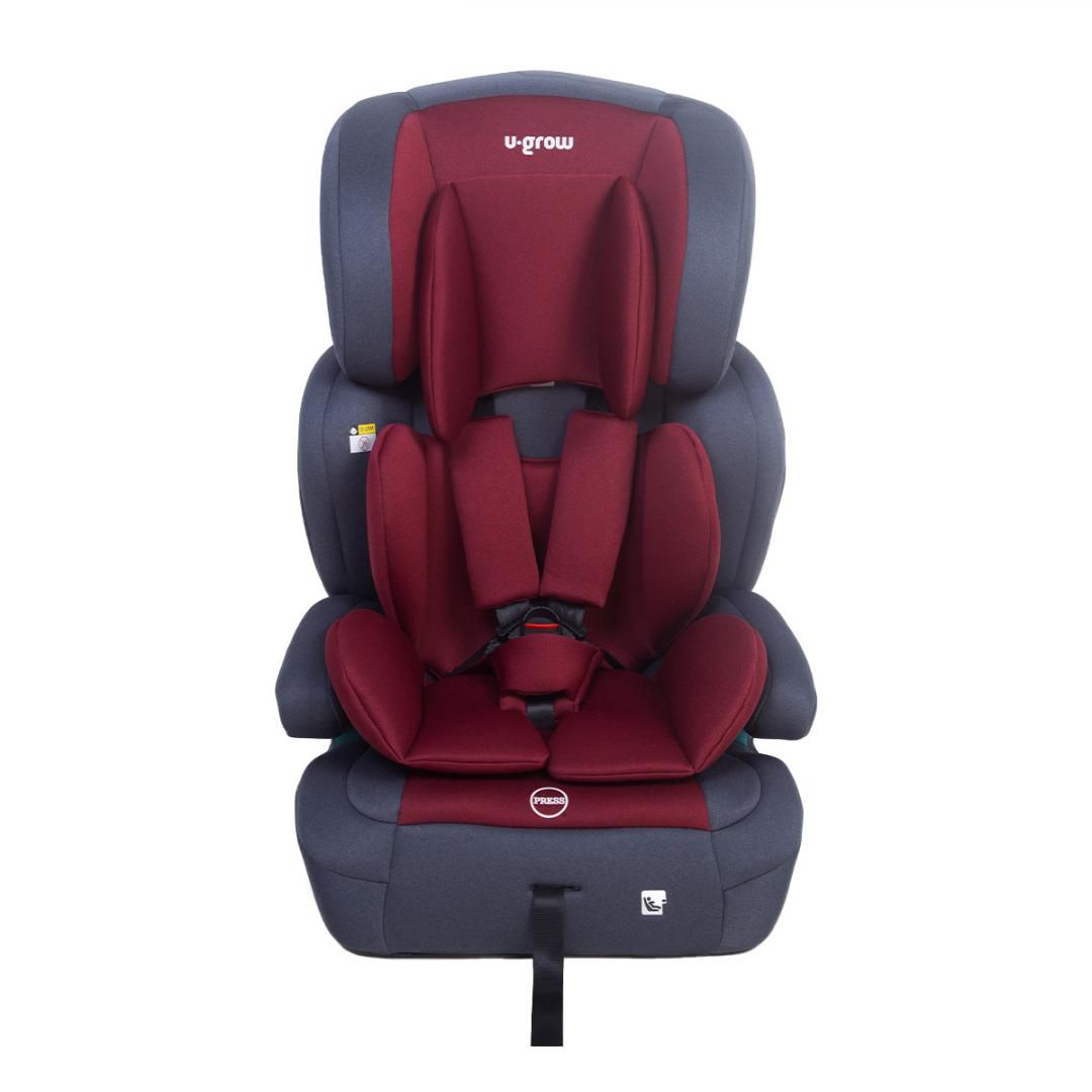 Scaun auto/inaltator 76-150CM(15M-12Y), R129, isofix, rosu, U-Grow