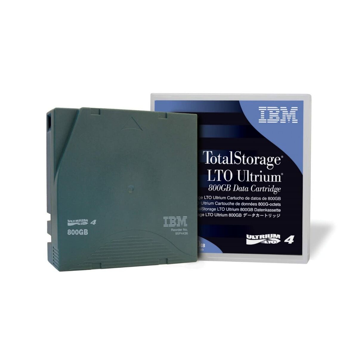 IBM LTO Ultrium 4 Tape Cartridge Bandă pentru înregistrare 0 milimetri