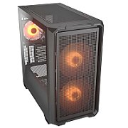 COUGAR MX600 Mini RGB PC Case, Mini Tower, Black