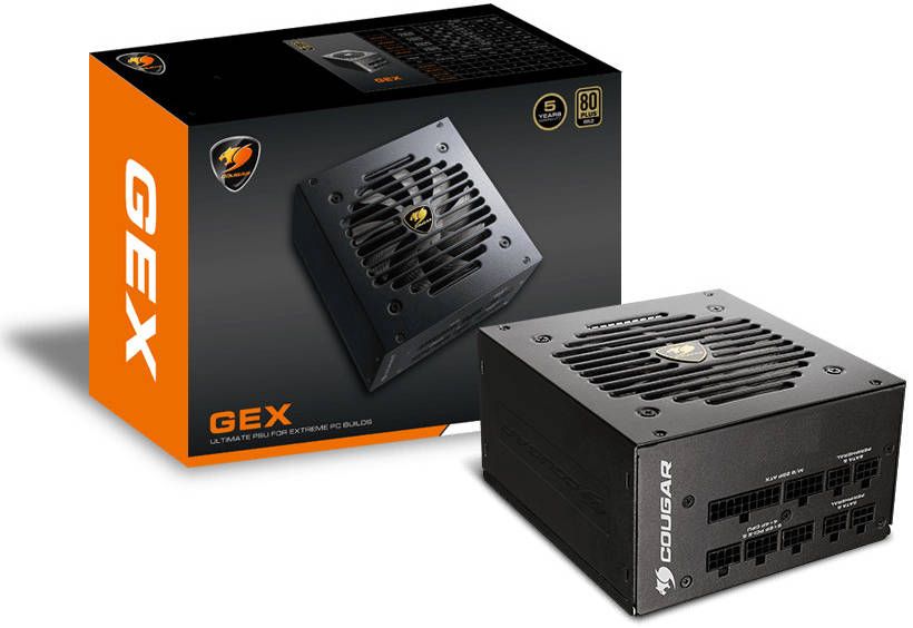 COUGAR GEX PRO 650 PSU, 80 plus Gold, 650W, Fully Modular