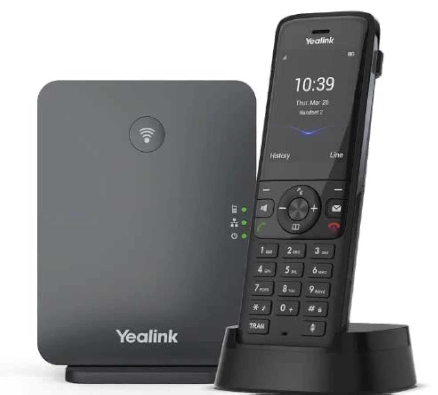 Yealink W78P IP phone Black TFT