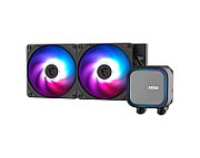 MAG CORELIQUID A13 240, Racire cu lichid, AIO 240mm, RGB, Intel/ AMD, Negru