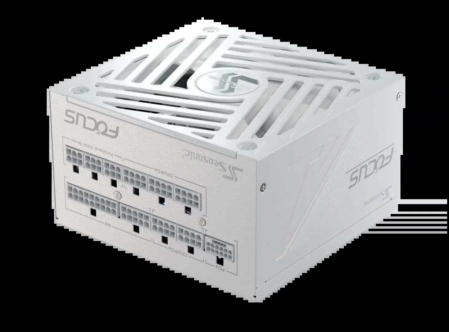 FOCUS GX ATX 3 (2024), 80 Plus Gold, 1000W, 12VHPWR, ATX 3.1, Full Modulara, Alb