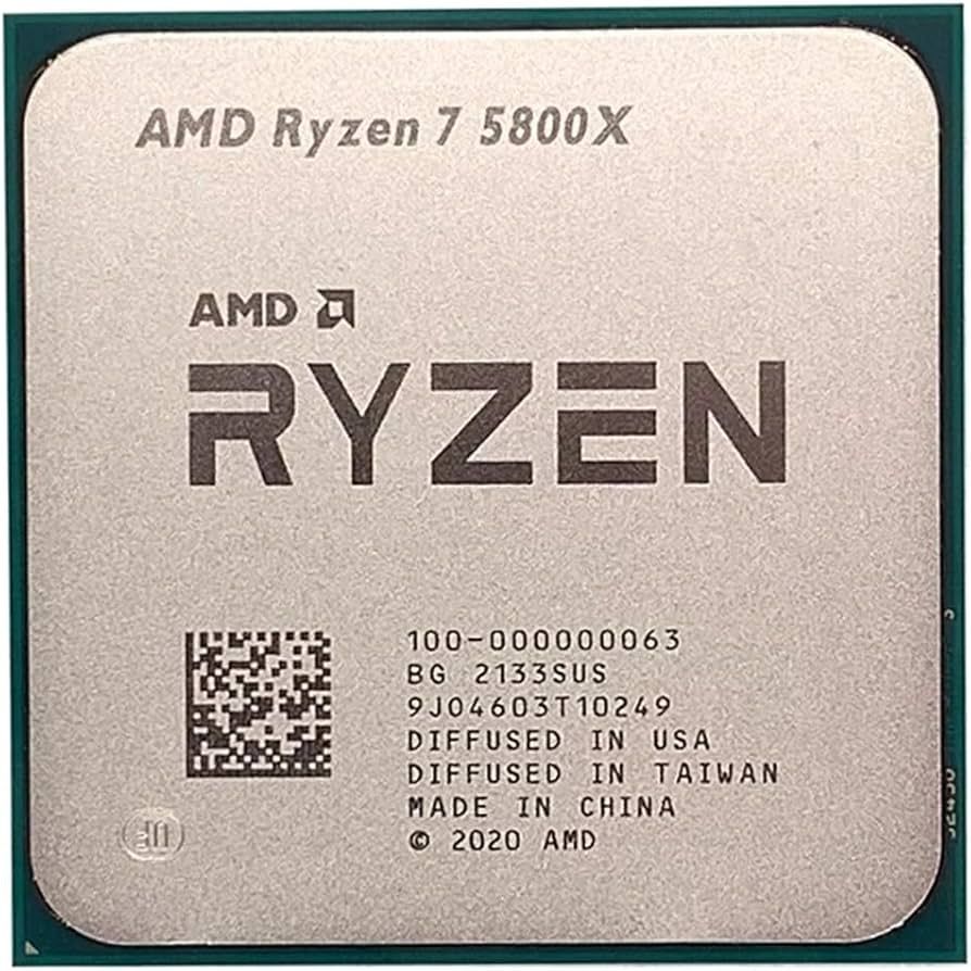 Procesor AMD Ryzen 7 5800X, 8C / 16T, 3.80 - 4.70 GHz, 32 MB cache, 105 W, Tray