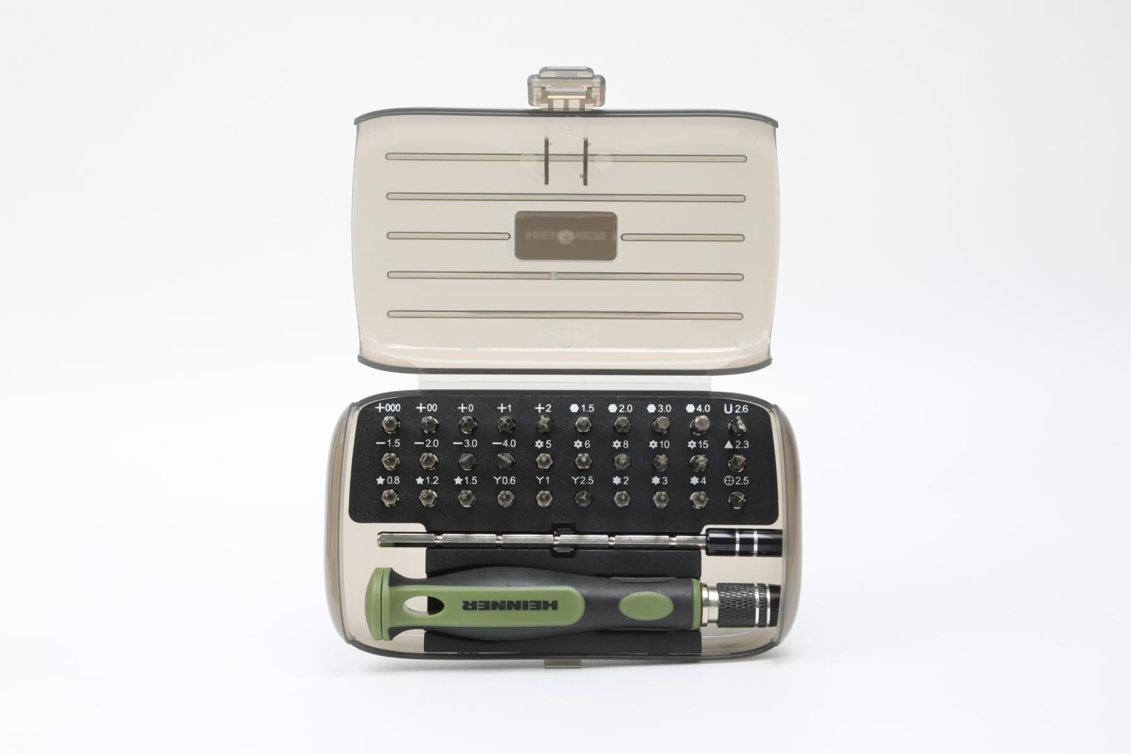 HEINNER Set surubelnita cu 30 biti de precizie