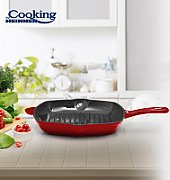 TIGAIE GRILL FONTA 26.5X4.5 CM, RED LINE, COOKING BY HEINNER