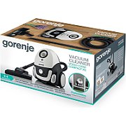 Gorenje Vacuum cleaner VCEA11CXWII Bagged Power 750 W Dust capacity 2 L White