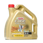 Motor Oil EDGE (4L) 5W40  API CF  SN  ACEA C3  FIAT 9.55535 S2  FORD M2C917 A  MB 226.5  MB 229.31  MB 229.51  OPEL OV0401547-D40  RENAULT RN 0700  RENAULT RN 0710  VW 505.00  VW 505.01