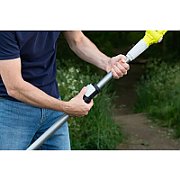 Ryobi pruning shears on an extension arm