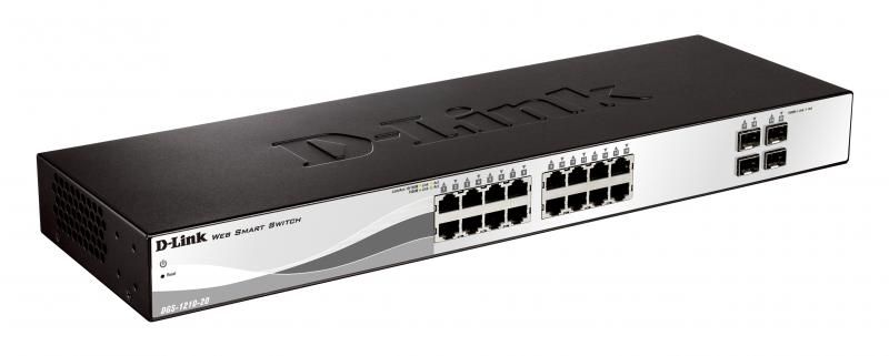 Switch D-Link DGS-1210-20, 16 porturi 10 / 100 / 1000 MBs