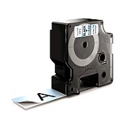DYMO D1 Standard - Black on Transparent - 24mm