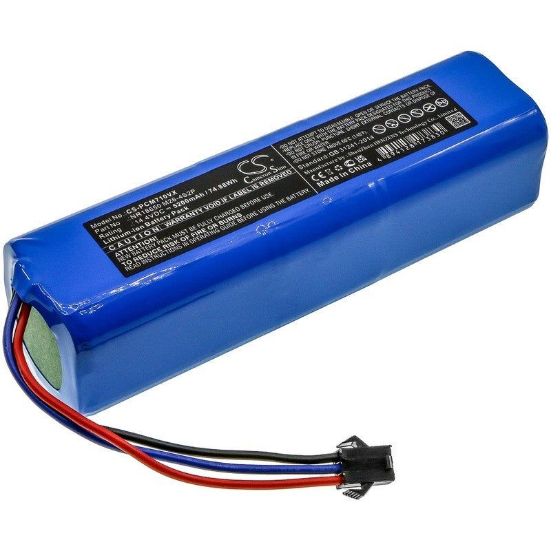 Battery for Xiaomi Viomi S9 14.4V 5200mAh Li-Ion