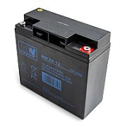 MPL MW POWER MW 20-12 UPS battery Lead-acid accumulator AGM Maintenance-free 12 V 20 Ah Black
