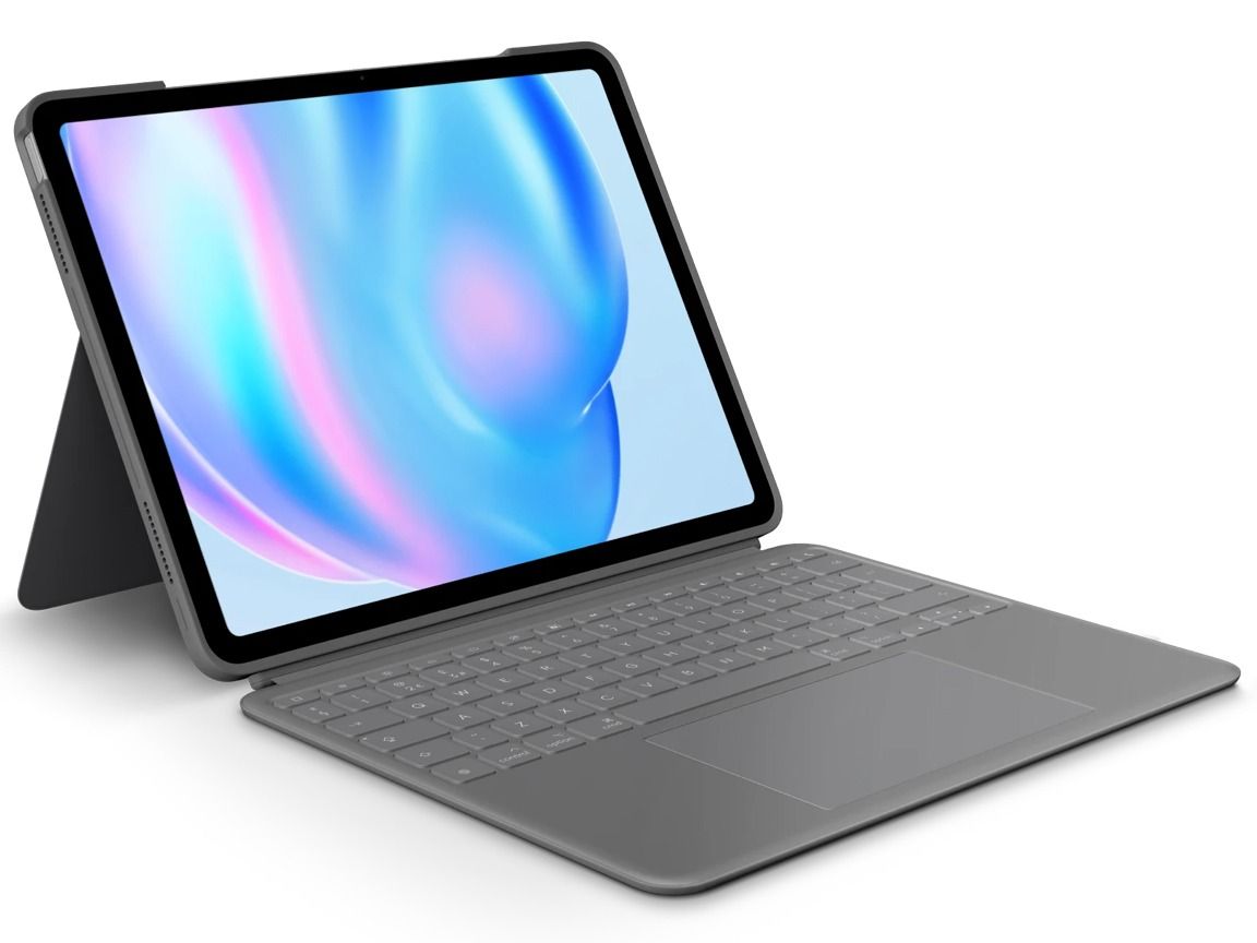 Logitech Combo Touch QWERTY Engleză Regatul Unit Smart Connector Gri