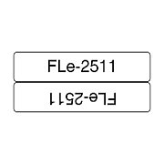 FLE-2511 WHITE / BLACK/(72 PCS / CASSETTE) 21 X 45