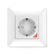 Extralink Smart Life Wall Socket Set Pro | Zestaw inteligentne gniazdko + ramka | Kolor Biały  230V  WiFi