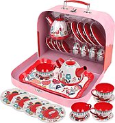 Metal tea set 15 pieces