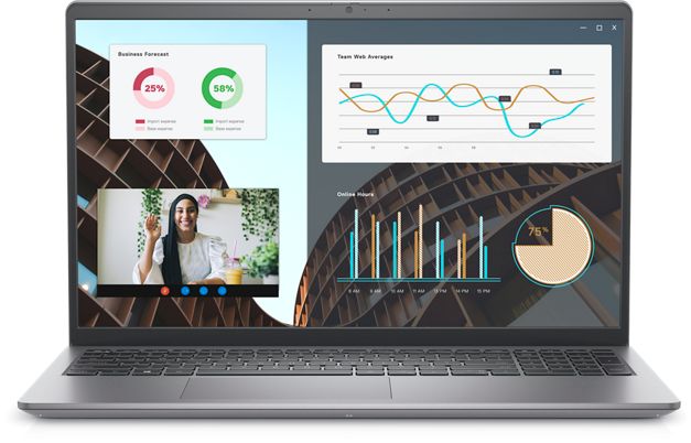 Laptop Dell Vostro 3530, 15.6 inch 1920 x 1080, Intel Core i3-1305U (5 C / 6 T, 3.3 GHz - 4.5 GHz, 10 MB cache, 55 W), 32 GB DDR4, 512 GB SSD, Intel UHD Graphics, Ubuntu, Gri