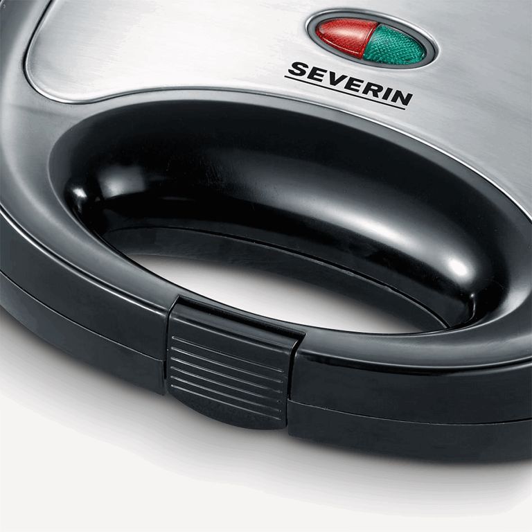 Severin SA 2969 sandwich maker 600 W Black  Stainless steel