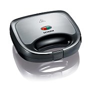 Severin SA 2969 sandwich maker 600 W Black  Stainless steel