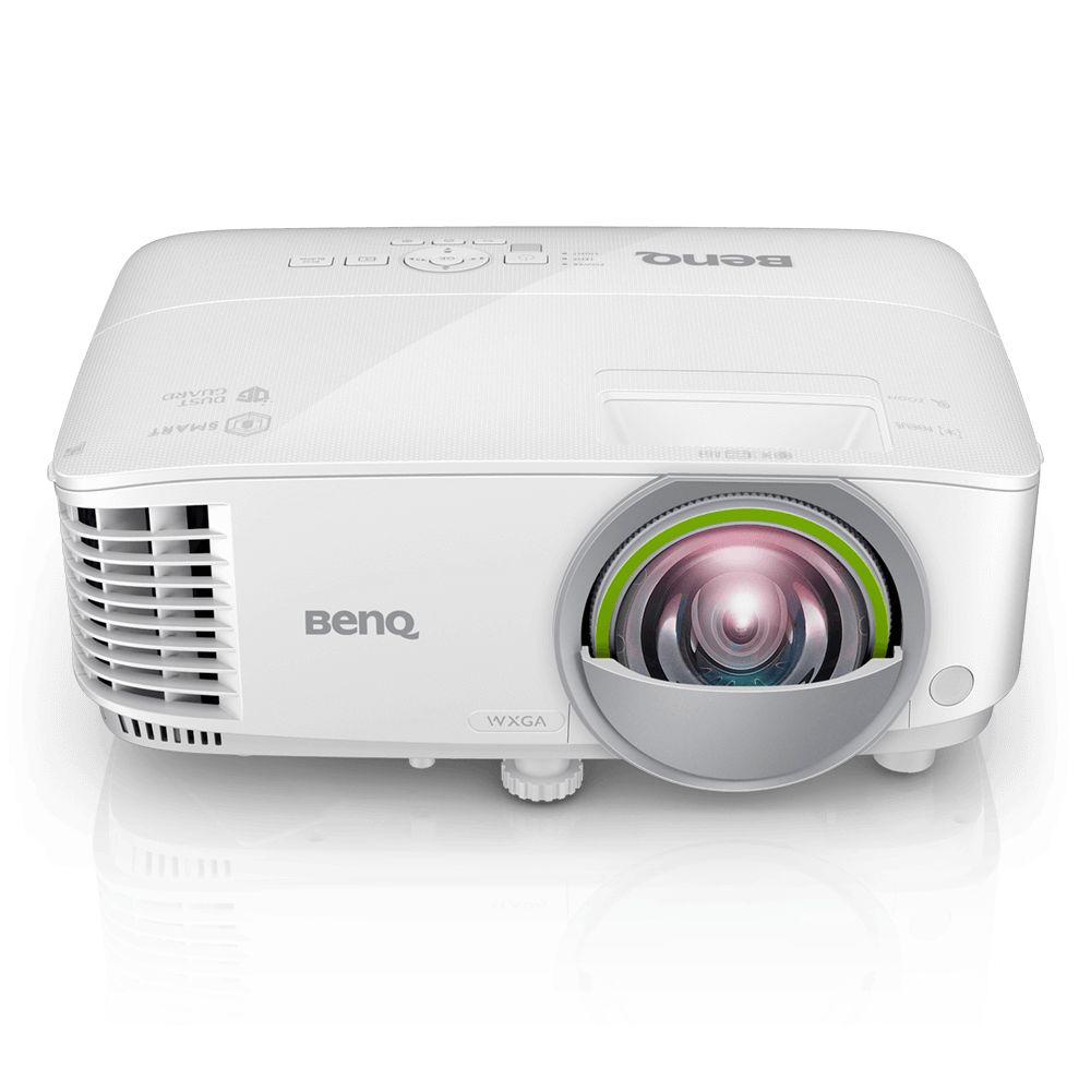 Videoproiector BenQ EW800ST, 1280 x 800 pixeli, 16:10, 3300 lm, DLP, 5000 h, Wi-Fi, Alb