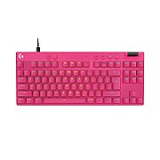 LOGITECH G PRO X TKL RAPID Gaming Keyboard - MAGENTA - US INT'L - USB - EMEA28i-935 - LINEAR