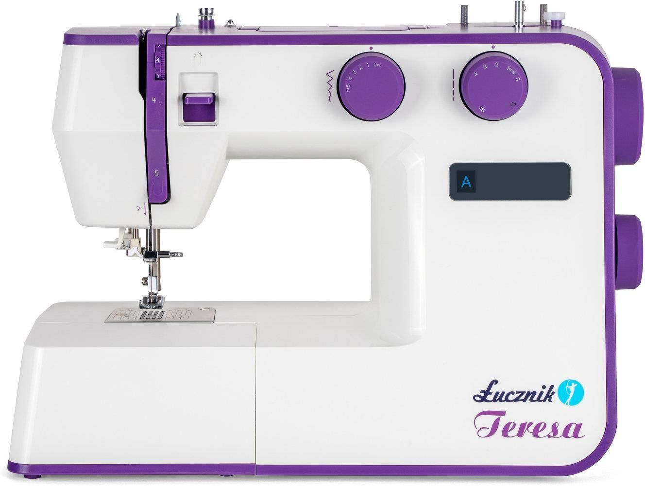 ŁUCZNIK TERESA sewing machine  white-violet