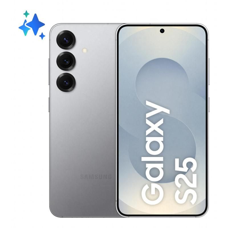 Samsung Galaxy S25 15.8 cm (6.2 ) Dual SIM Android 15 5G USB Type-C 12 GB 256 GB 4000 mAh Silver