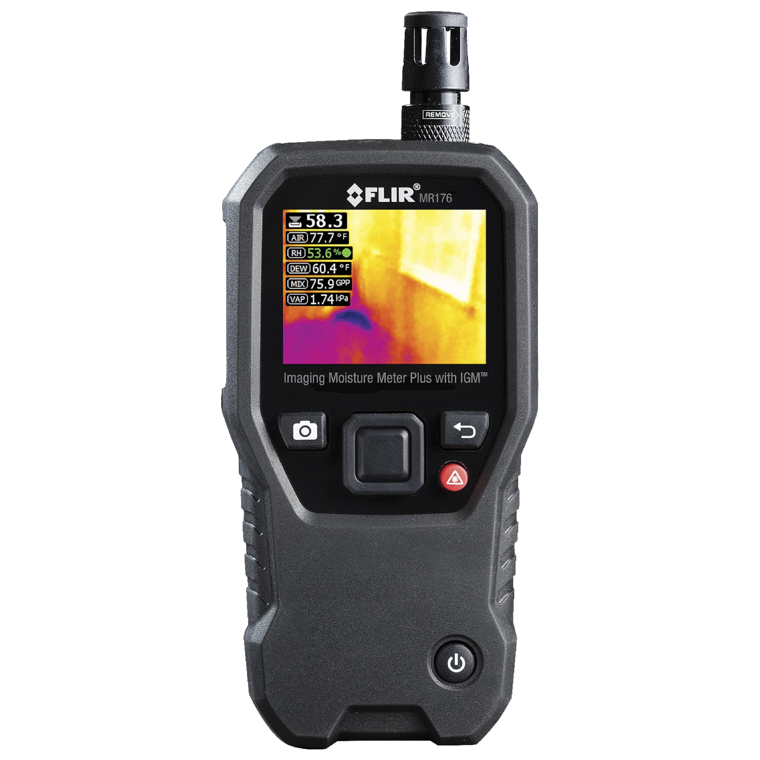 FLIR MR176 hygrometer/psychrometer Indoor Electronic hygrometer Black