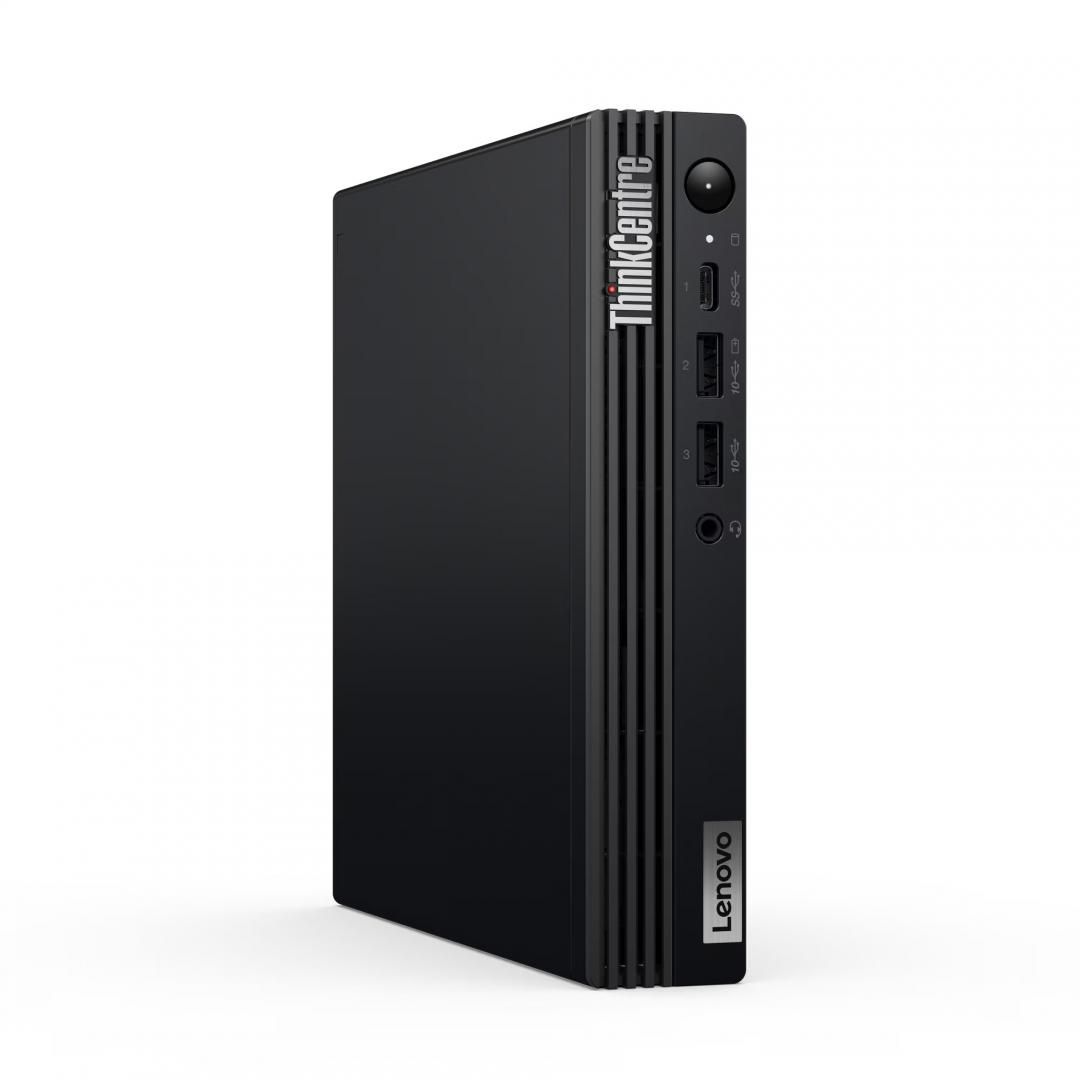 Desktop PC Lenovo ThinkCentre M70q Gen 5, Intel 14400T (10 C / 16 T, 1.5 GHz - 4.5 GHz), 16 GB RAM, 512 GB SSD, Intel UHD Graphics 730, 135 W, Fara sistem de operare