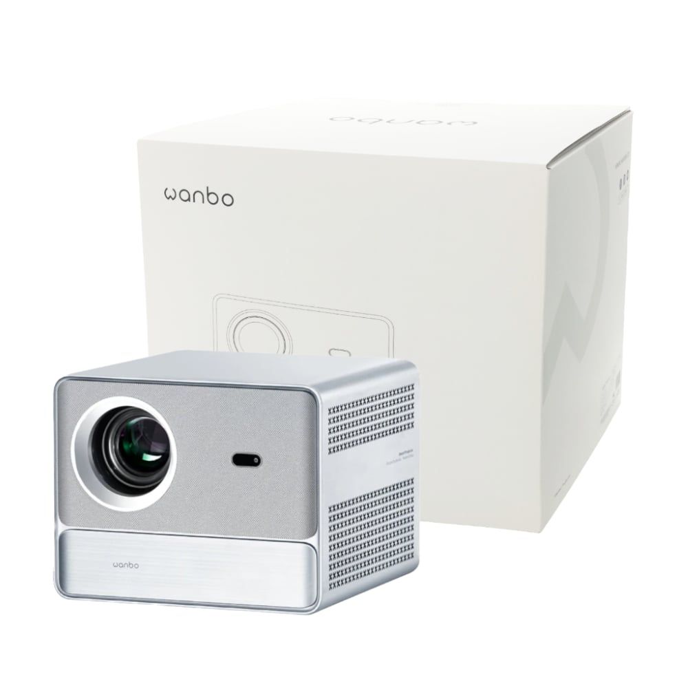 Videoproiector Xiaomi wanbo davinci 1 pro, 1920 x 1080 pixeli, 4:3, 600 lm, LCD, 20000 h, Wi-Fi, Alb