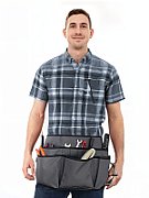 Tool belt with 12 pockets