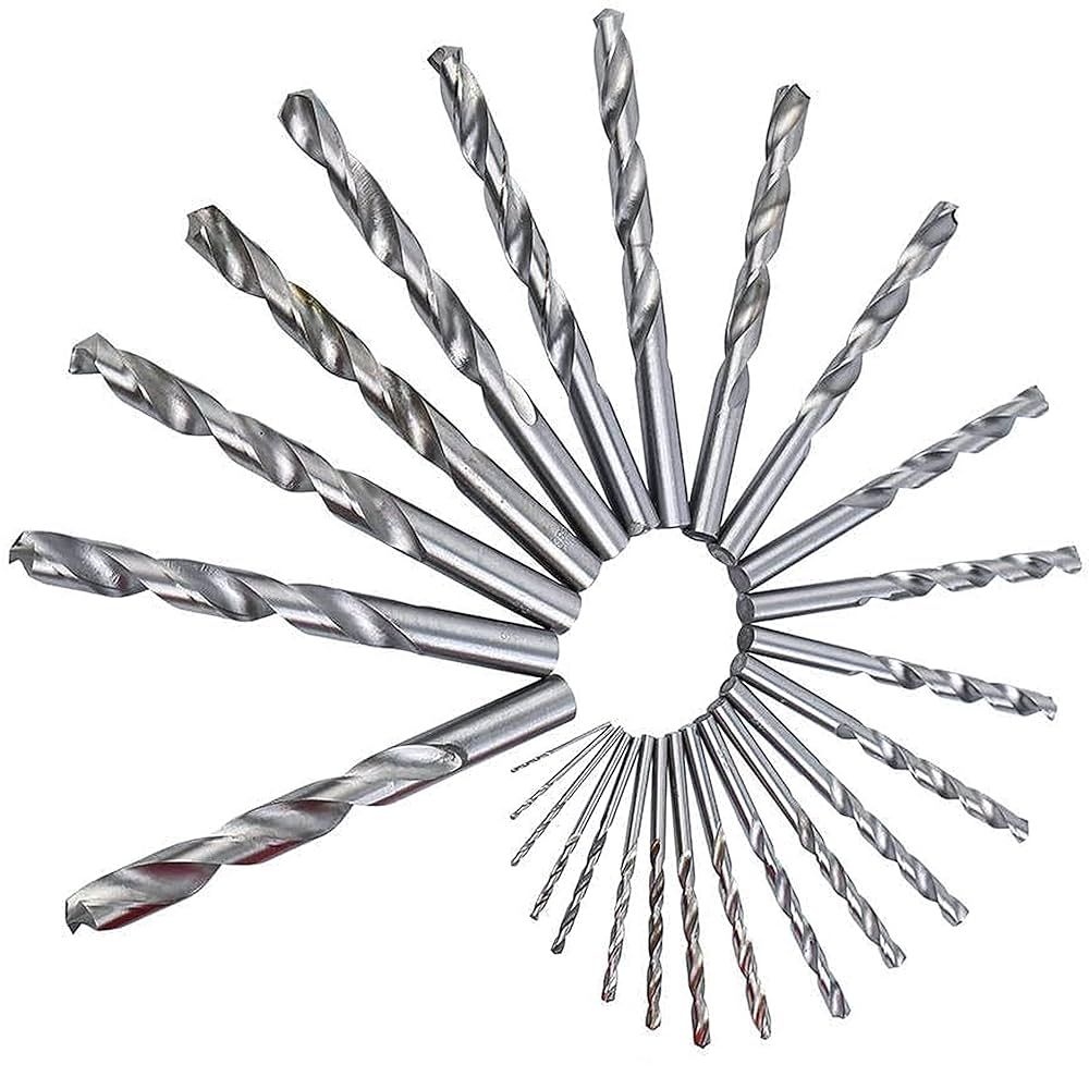 Set of HSS drills for metal 1-13mm 25 pieces